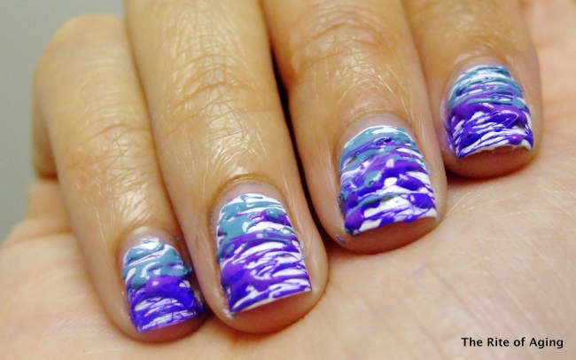 31DC2013 - Blue Nails