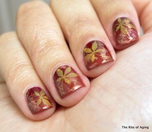 Stamping Fall Leaves | The Rite of Aging