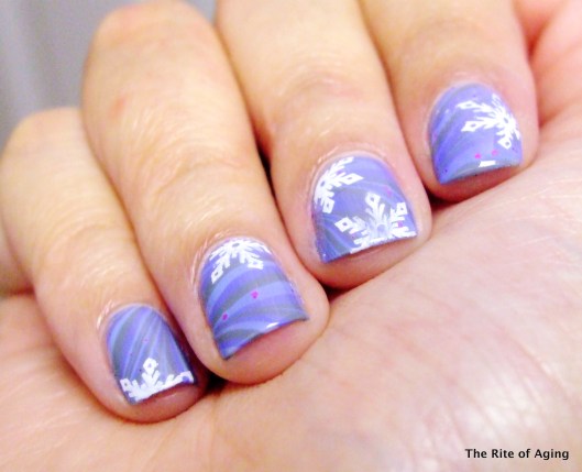 Icy Blue Watermarble | The Rite of Aging