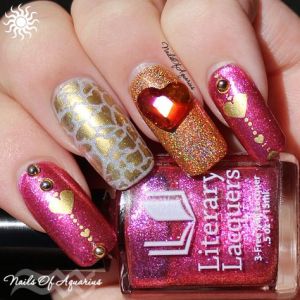 Nails of Aquarius Edgy Valentine's