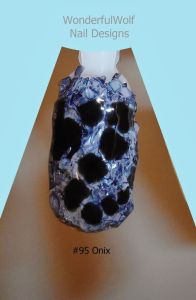 Wonder Wolf - Onyx Nails