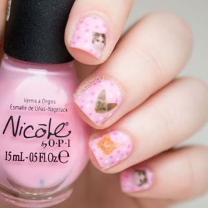 The Nailasaurus - Kitty Decals