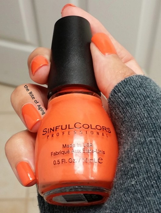 SinfulColors Swatch - Feel the Vibe | The Rite of Aging