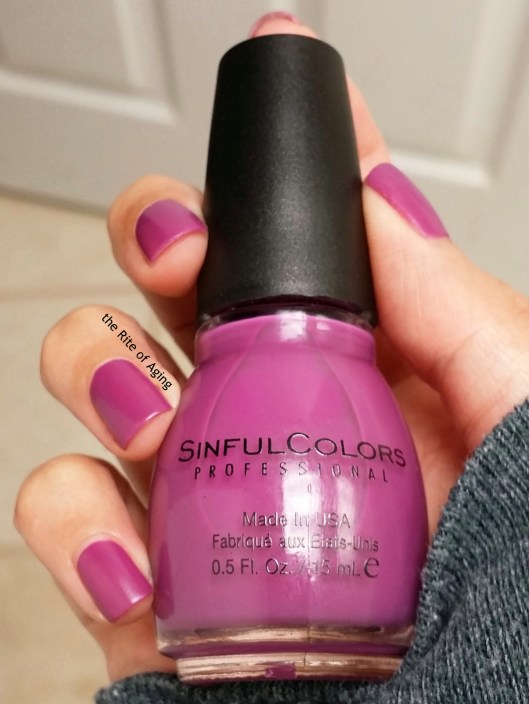 SinfulColors Swatch - Hazed | The Rite of Aging
