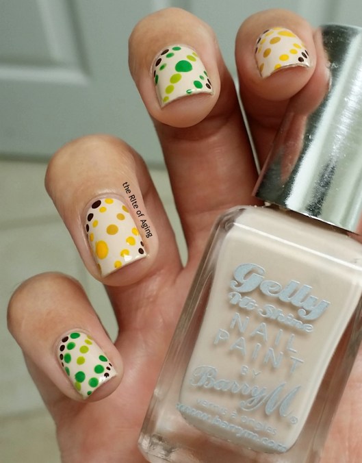 #31DC2015 - Dotillism Dotticure Nail Art | The Rite of Aging