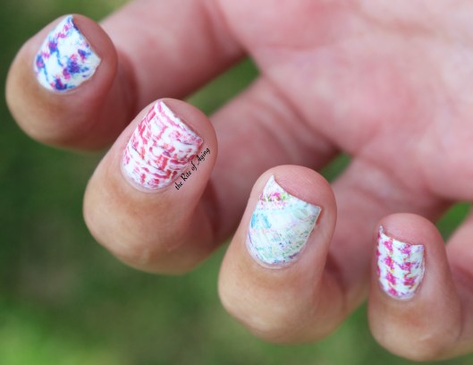 Born Pretty Store Full Nail Water Decal Review in Plaid