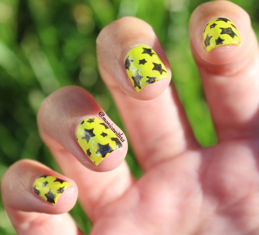 Born Pretty Store Stars - Nail Vinyl/Guide Review with Zoya Opal