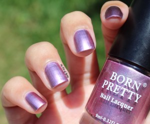 Born Pretty Store Metal Series Nail Polish in Heroine Review