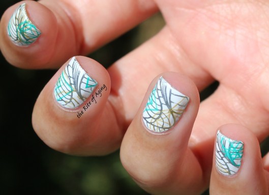 31 Day Nail Art Challenge (September 2017-#31DC2017) Geometric Stamping Nail Art ft. Born Pretty Store stamping plates