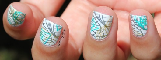 31 Day Nail Art Challenge (September 2017-#31DC2017) Geometric Stamping Nail Art ft. Born Pretty Store stamping plates