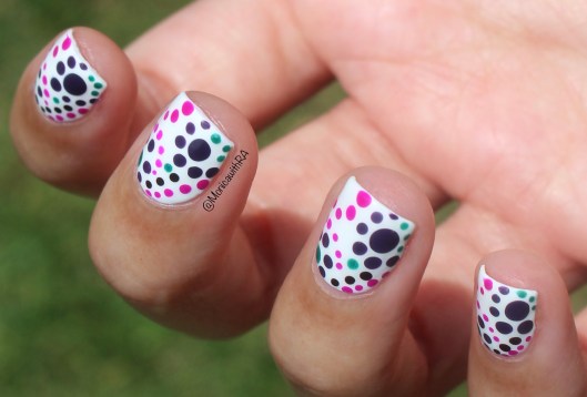 Full Nail Purple Dotticure for #31DC2018 (31 Day Challenge 2018) ft. Zoya, American Apparel, Essie and Milani Nail Polishes