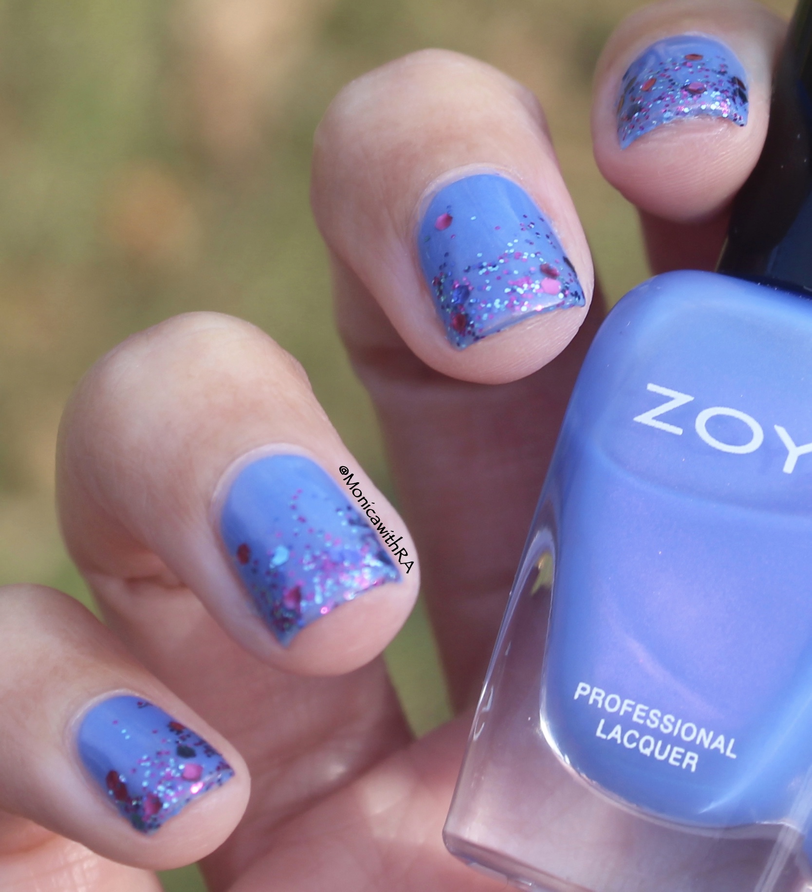 Arthritis-Friendly and Glitter-y New Year Festive Nail Art Look ft. Zoya, OPI and SinfulColors