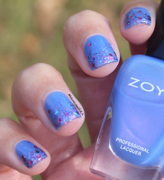 Arthritis-Friendly and Glitter-y New Year Festive Nail Art Look ft. Zoya, OPI and SinfulColors