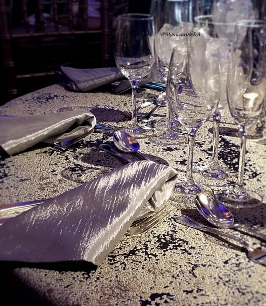 Photo of Silver Linen Tableware